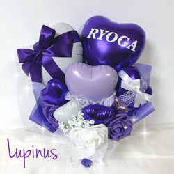 推し活】バルーンブーケ 2文字 卒業式 成人式 アートフラワー