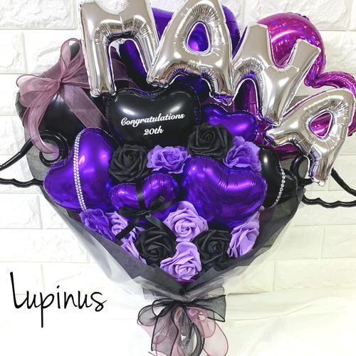 推し活】バルーンブーケ 7文字 生誕祭 誕生祭 推し活 卒業式 成人式