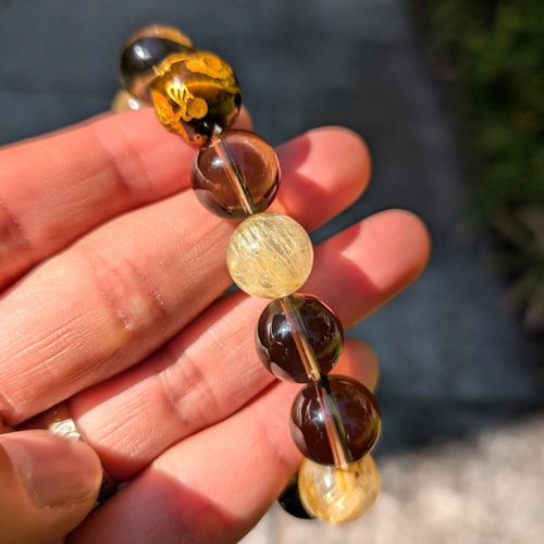 居酒屋エグガチャ ブレスレット Garden of Eden ガーデンオブエデン 18K ゴールド＆シルバー