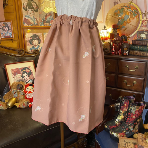 専用様着物リメイク2点まとめて 着物リメイク 正絹のチュニック 幾何学文様 | iichi 日々の