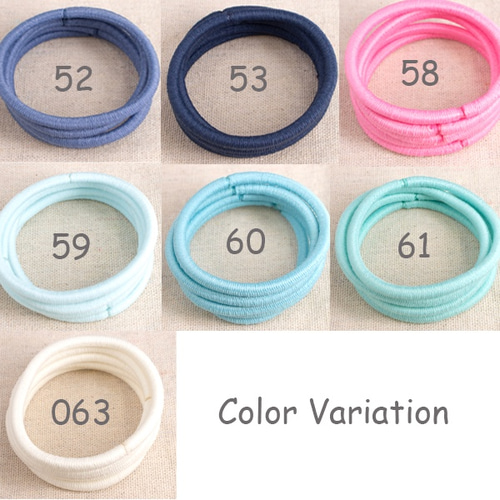 ヘアゴム 大 送料無料 子供 女の子 リングゴム 金具なし 選べる20本