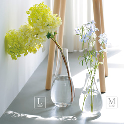 日本の夏2025『しずく花瓶 (Lサイズ)』お花一本でも綺麗に飾れる☆ 7枚目の画像