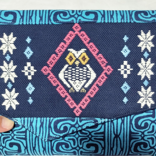 アイヌ文様とこぎん刺しが奏でるハーモニー』コタンコロカムイの御朱印  