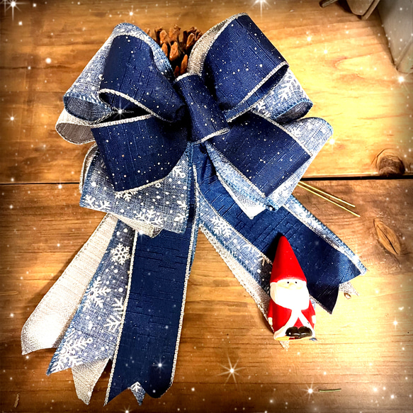 クリスマス クリスマスリボン ツリートップリボン クリスマスツリー