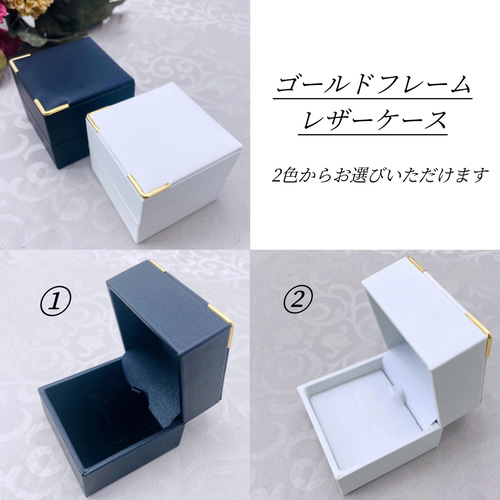 期間限定価格＊シンプルなウェーブリング＊選べる誕生石で推し色