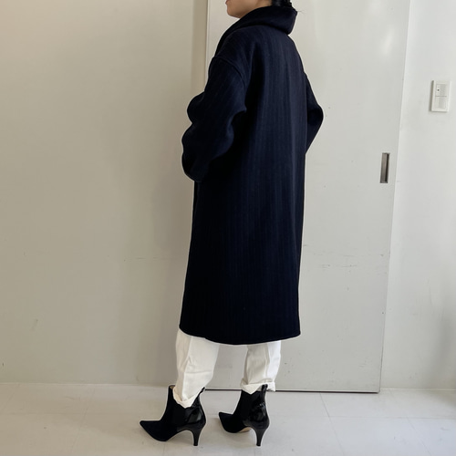 Ka na ta ネイビー ロングコート Ka na ta ロングコート ネイビー 