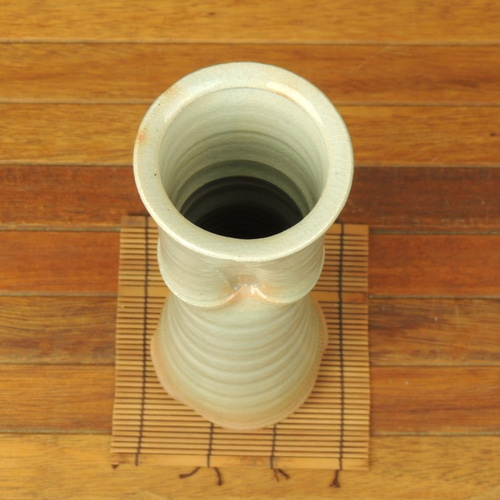 萩焼 花瓶 一輪挿し（竹） 一輪挿し・花瓶・花器 土和窯（つちわがま