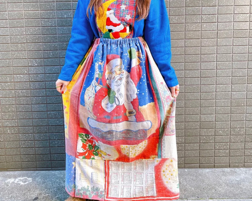 古着 ヴィンテージ vintage スカート パッチワーク ファブリック