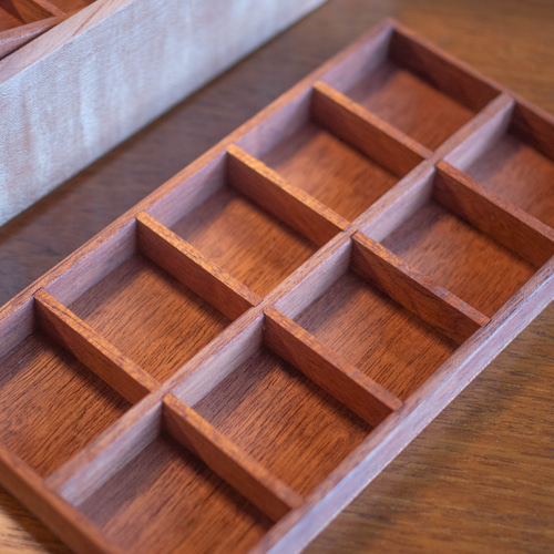 木の温もりのジュエリーボックス（かえで） 木製ジュエリーボックス