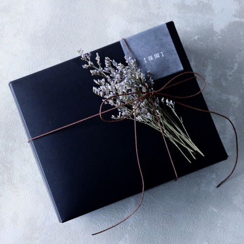 深閑】- シャーレ ジェルキャンドル - クリスマス限定ラッピング付き