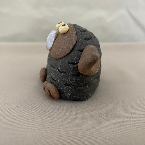 おとぼけフクロウ 3個セット A ふくろう 梟 縁起物 置物 手作り