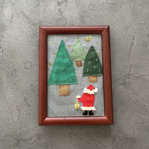 アンティーク調 サンタクロース フォトフレーム 【公式通販】