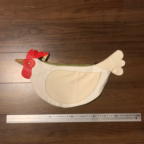 ニワトリ 鳥 ショルダーバッグ 合皮 ショルダーバッグ 鳥吉ーTORIYOSHI