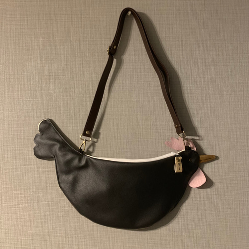 ニワトリ 鳥 ショルダーバッグ 合皮 ショルダーバッグ 鳥吉ーTORIYOSHI