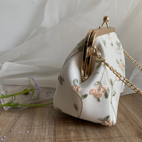 受注製作】がま口ポーチ・化粧ポーチ・ハンドメイド・がま口バッグ