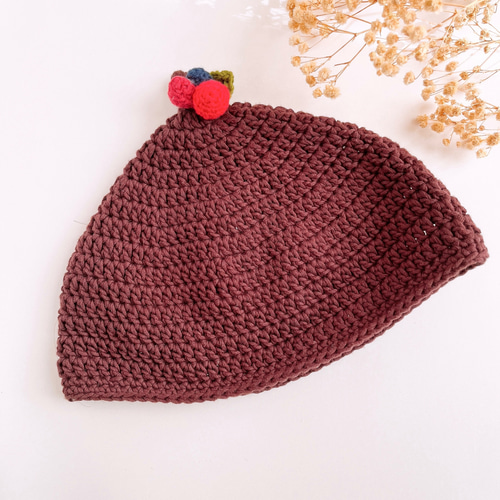 被りたくて離さない魔法の帽子 どんぐり帽 どんぐり帽子 キッズ帽子