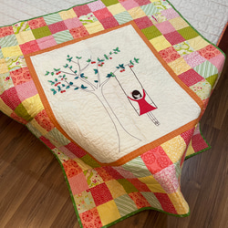 パッチワークキルト ブランケット マット カーペット・絨毯・ラグ