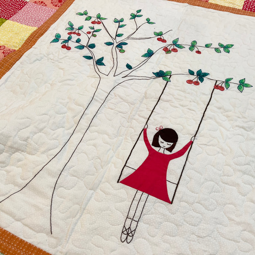 パッチワークキルト ブランケット マット カーペット・絨毯