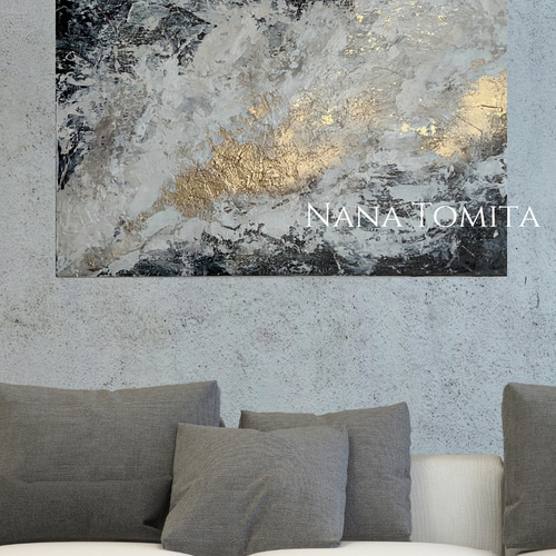 ギフト/絵画/アート/抽象画/ニュアンス/モダン/ホテル/内装/海外