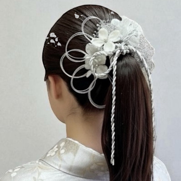 髪飾り  成人式  卒業式 髪飾り 成人式 卒業式 髪飾り 成人式 蝶々髪飾り ホワイト