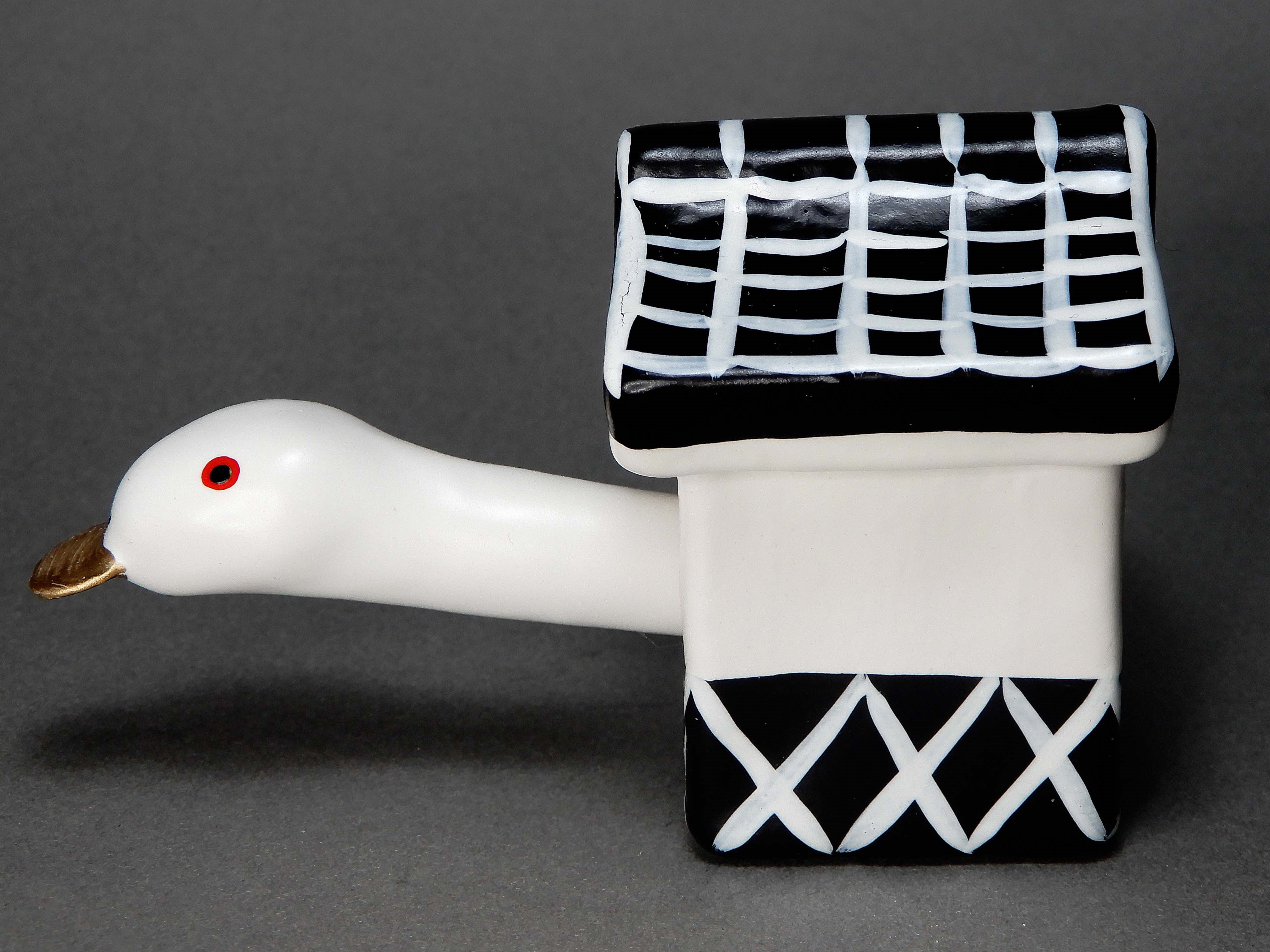 干支張子　首振り　「蔵蛇　直首」