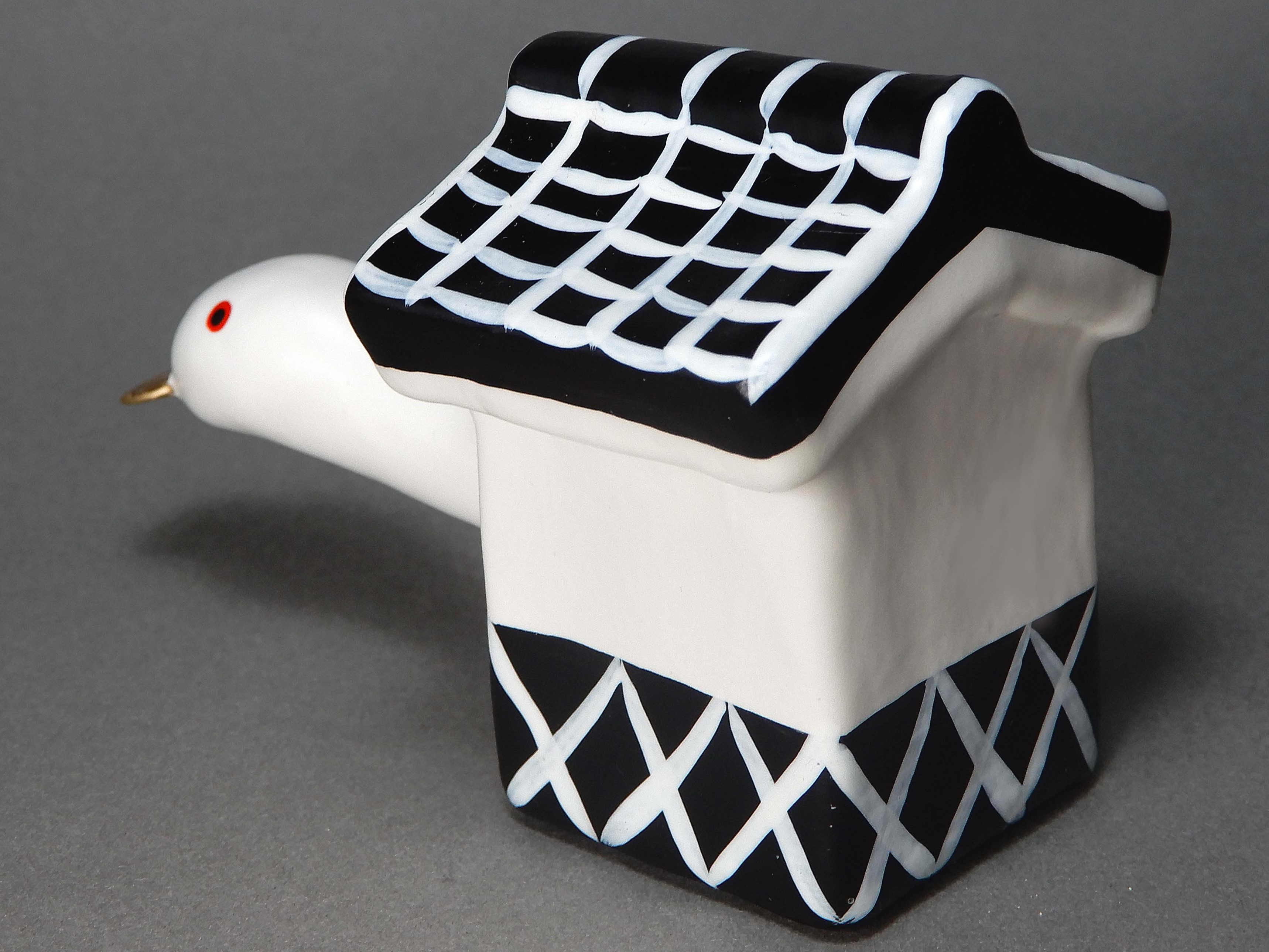 干支張子　首振り　「蔵蛇　直首」