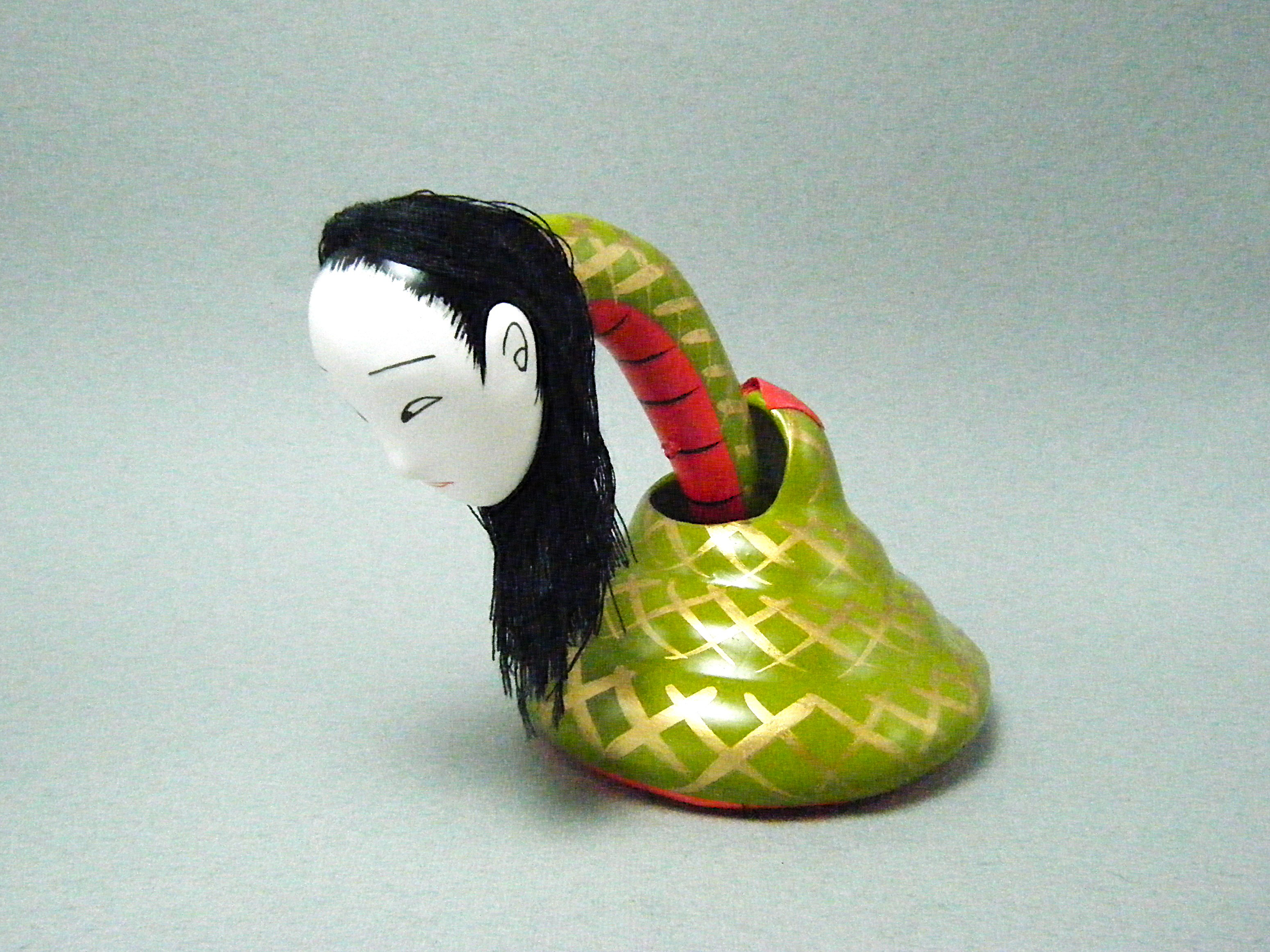 干支張子　首振り　「三笠山の蛇女」