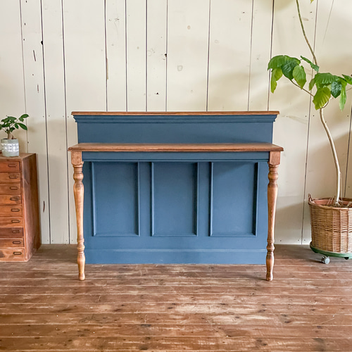 アンティークカウンターテーブル（W1300ダークグレー） キッチン