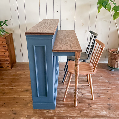 アンティーク/カウンターテーブル アンティークの四杯のカウンターテーブル| ライフスタイル