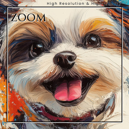 虹色の人生 - シーズー犬 No.2】レインボー・ペットロス・うちの子