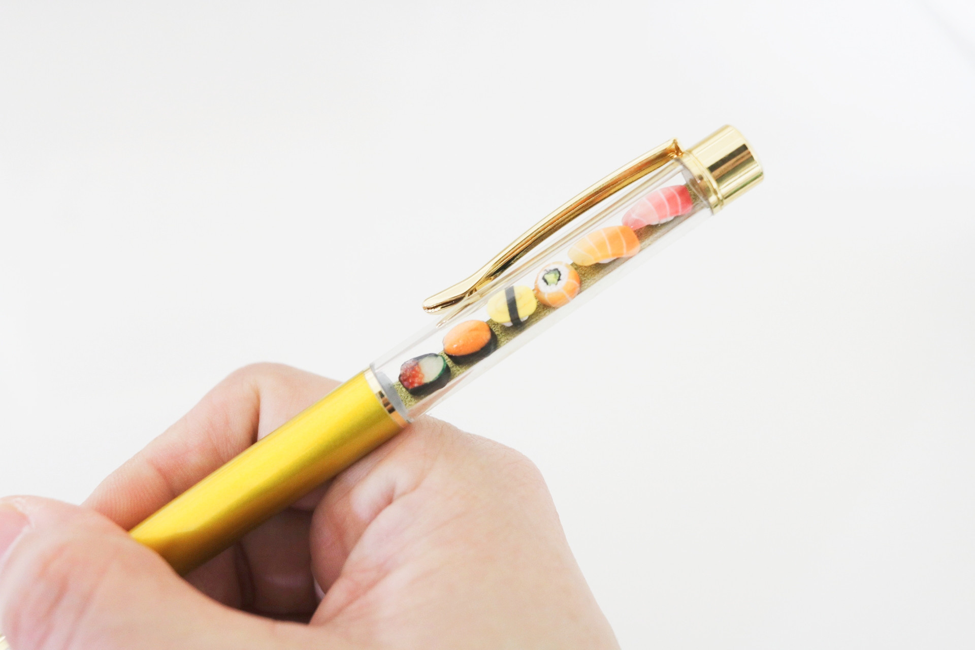 筆記具 sushi GOLDとWHITE】SUSHI pen Asia ペン・筆記用具 Studio Humming