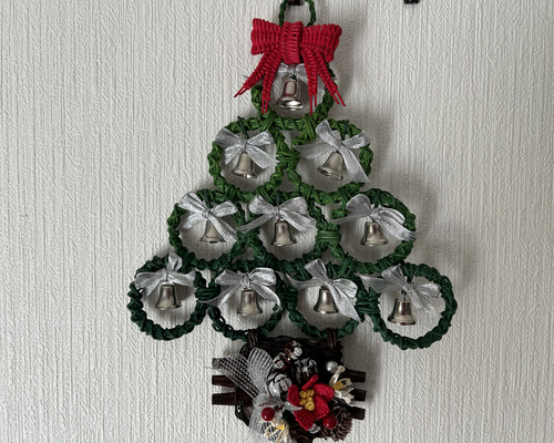 トールペイント(ローズマリング)クリスマス壁掛け トールペイント・作品☆壁掛けにも・クリスマス - メルカリ