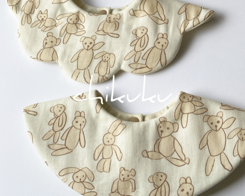 りゃう　ぬいぐるみ用　スタイ　オーダーメイド ゆっちゃん様 専用 ぬいぐるみ用 スタイ ぬい服 オーダーメイド