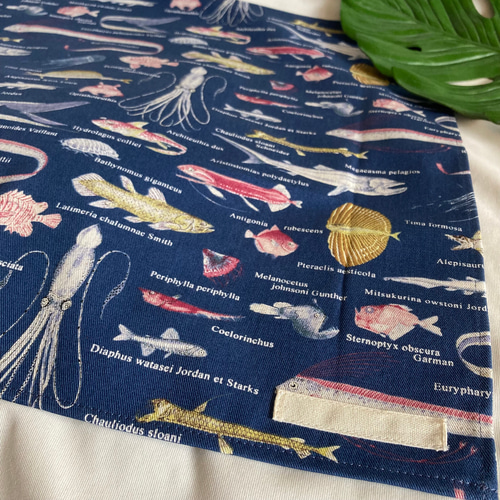 オーダーOK】入園入学大きいランチョンマット40×60☆82深海生物深海魚