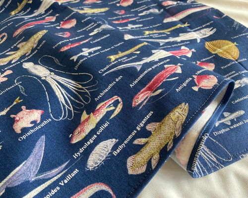 ヒメ様サイズオーダー★ランチョンマット【枚】★海の生き物☆25×45 ヒメ様サイズオーダー☆ランチョンマット【枚】☆海の生き物☆25