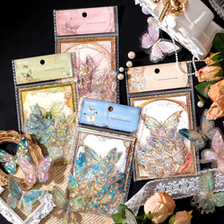 海外作家 五宝文創 樱花点点 マスキングテープ PET テープ 桜 花