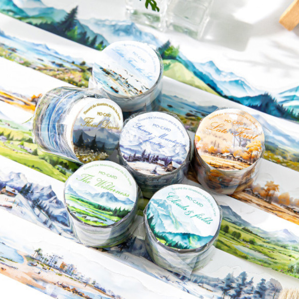 海外 PETテープ マスキングテープ カフェの風景 海外 PETテープ マスキングテープ カフェの風景