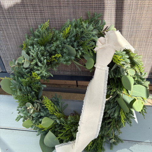 森の香り フレッシュ クリスマスリース リース The Blessing 通販