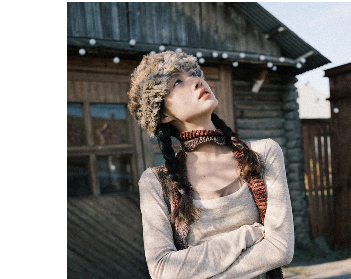 名族風 二層ステッチプリント中丈スカート ハイウエストA字スカート、レディース