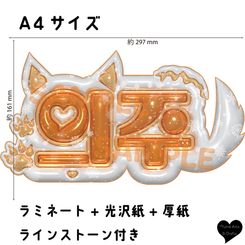 KPOP EJ ウィジュ 의주 ぷっくりネームボード A4 その他雑貨