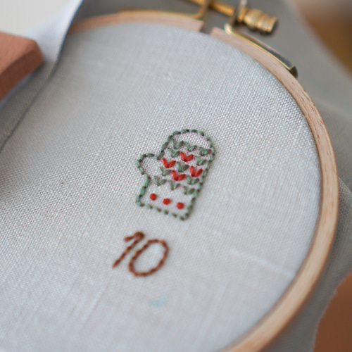 DMC 刺繍クロスステッチ図案のみ PATCH 味わい深く LETTER BK1208