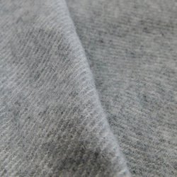 厚手コットンであったか☆両面起毛コットンツイルのワイドパンツ・グレー 2枚目の画像