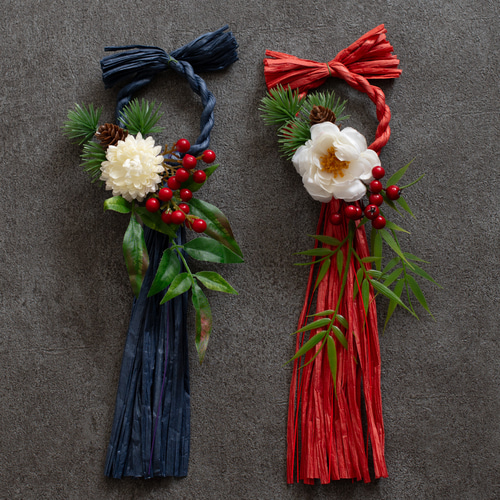 正月飾り 玄関 リース モダン しめ縄 種類 豊富 おしゃれ かわいい