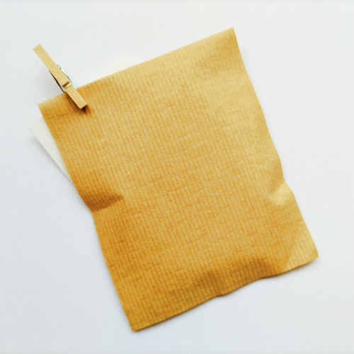 ハンドメイド平袋 ナチュラルペーパーとクラフト紙の平袋 ミニラッピング袋 6枚セット