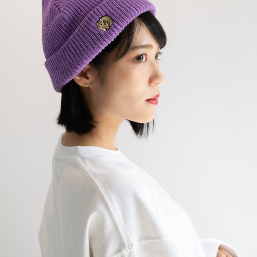 ウォンバット ユキちゃん 刺繍 ニット帽 Nook Nook ニット帽
