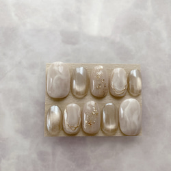 フットネイル ネイルチップ ペディ ニュアンスネイル サイズ変更不可