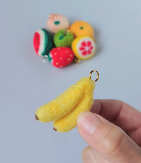 ハンドメイド フェルト くだもの 帽子 コスプレ 発表会 オーダー