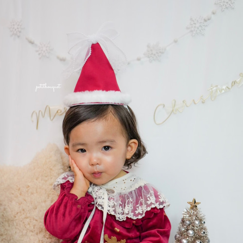クリスマスパーティーハット】サンタハット サンタ帽子 ベビー キッズ