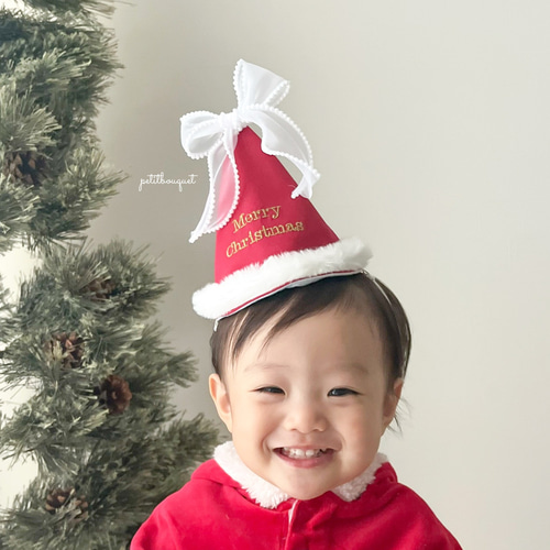クリスマスパーティーハット】サンタハット サンタ帽子 ベビー キッズ