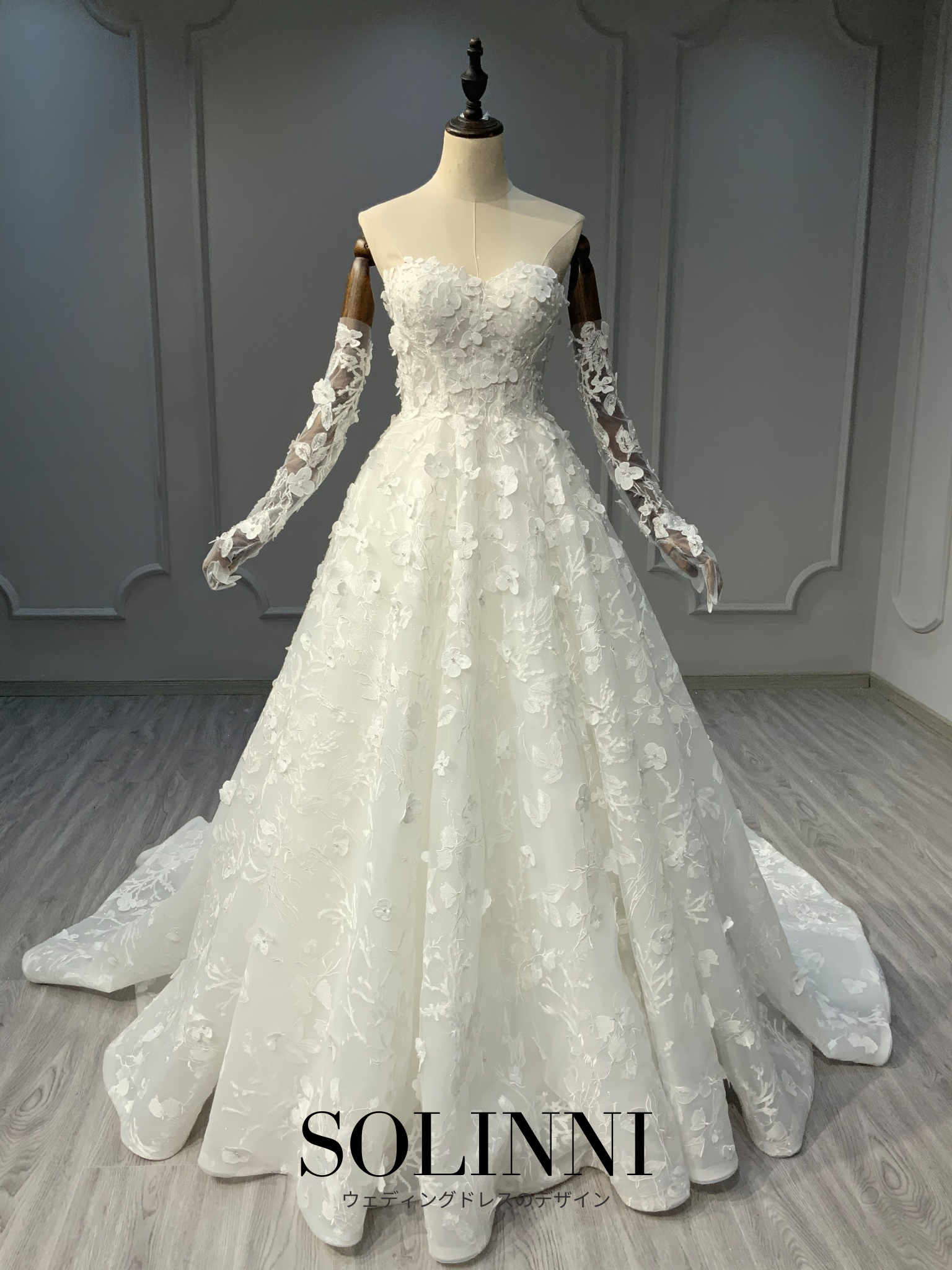 新品タグ付きAndy立体フラワーモチーフオフショルドレス定価41,800円他2点